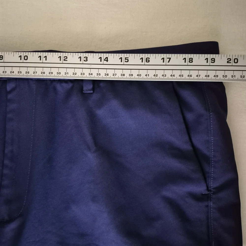 Bonobos Golf Performance Shorts Navy Blue Standard Fit 9 Inch Men 38 Sustainable